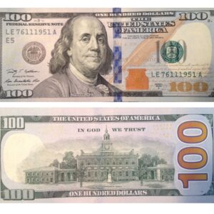 counterfeit $100 bills