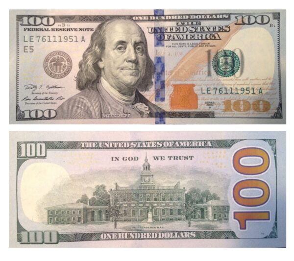 counterfeit $100 bills