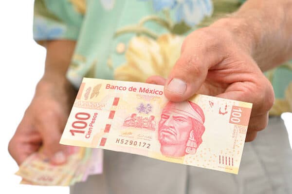 Counterfeit 100 Mexican pesos for sale